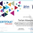 Tərlan Hüseynova  VTP Sertifikat