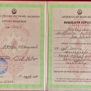 Bakalavr Diplomu (Fərqlənmə)