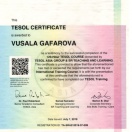 Beynəlxalq TESOL sertifikatı