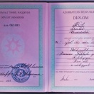 Степень бакалавра по русскому языку и литературе