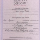 Magistr diplomu. Ferqlenme.