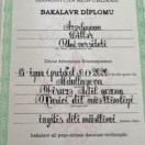 Bakalavr diplomu