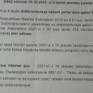 Doktoranturaya qəbul əmri