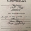 Bakalavr diplomu