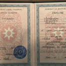 Azerbaycan Müellimler İnstitutu bakalvr tehsili