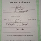 Bakalavr diplomu