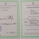 Диплом бакалавра о  высшем образовании
