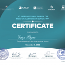 3rd international forum on new challenges in education