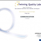 “Communication” layihəsi üzrə Milli Keyfiyyət Nişanı