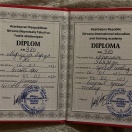 Sürətli oxu Beynəlxalq dərəcəli diplom