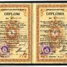 Ali təhsil haqqında diplom